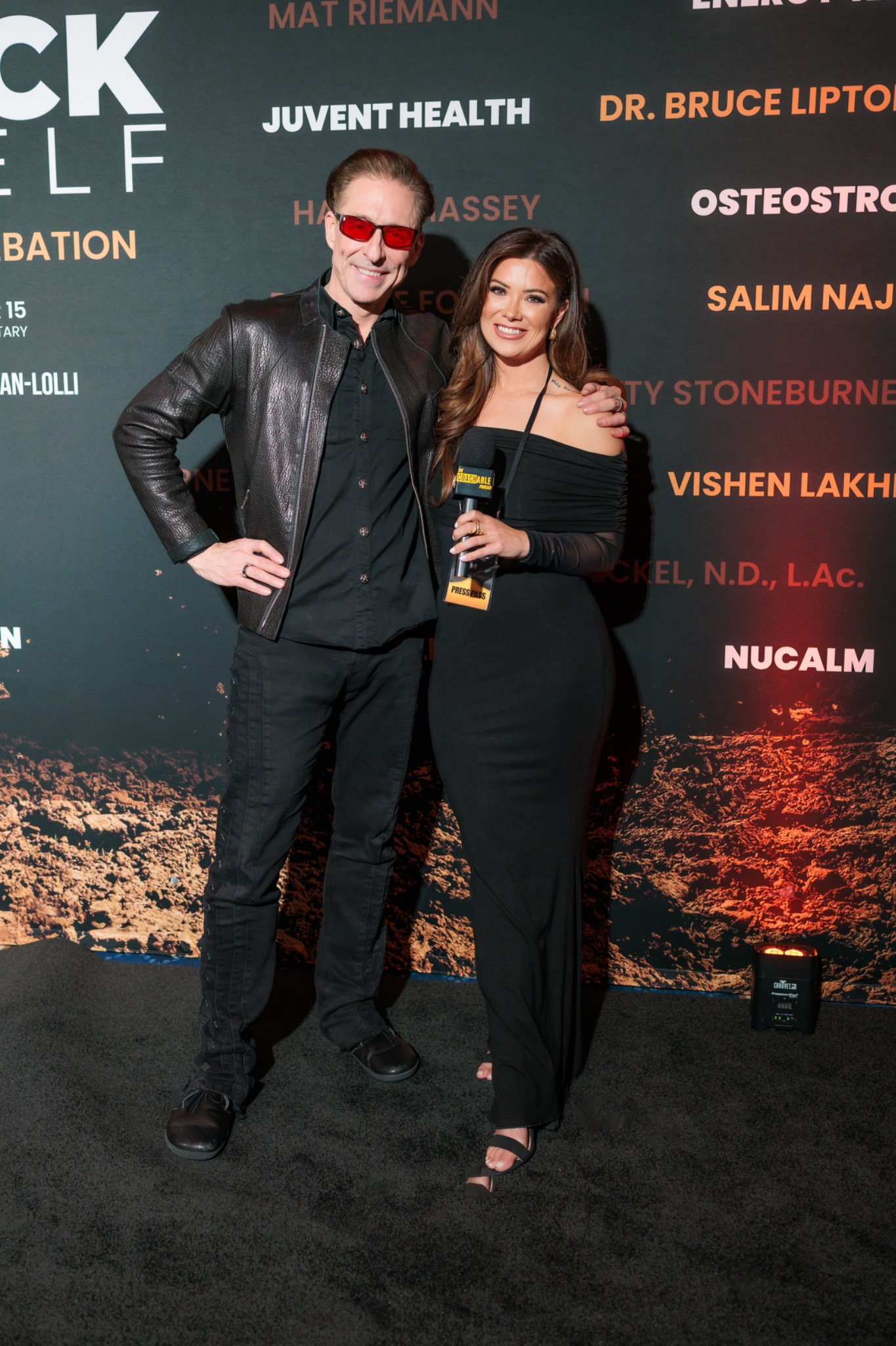 Tori Speaking on Stage